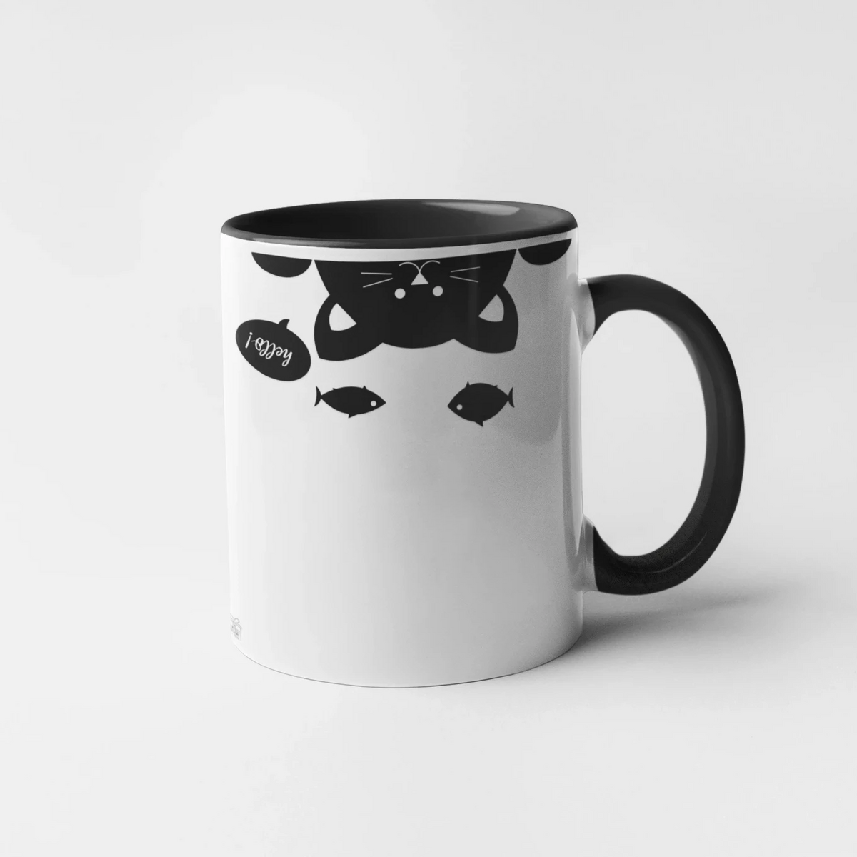 Peek-a-boo cat 1