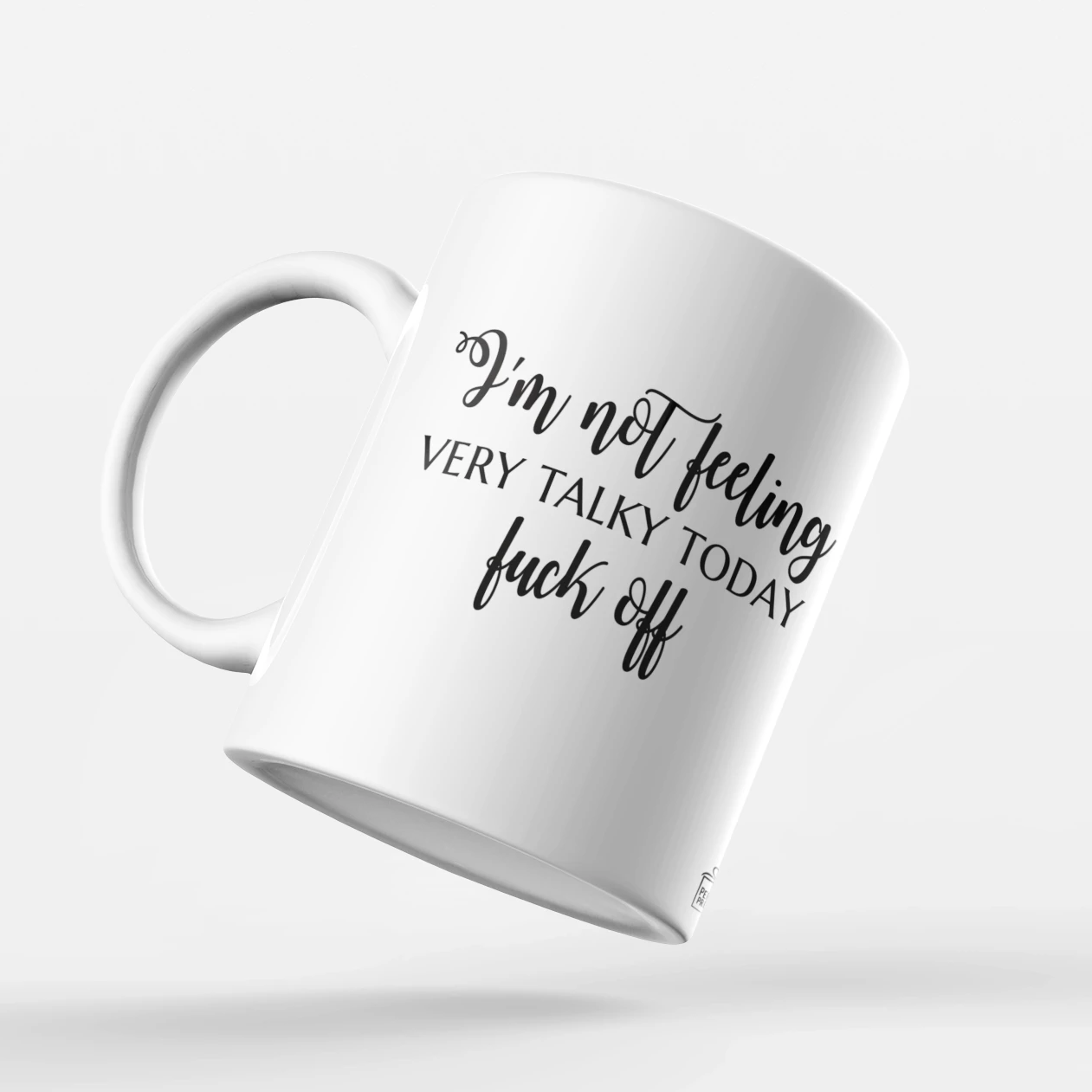 I'm not feeling very talky today ...