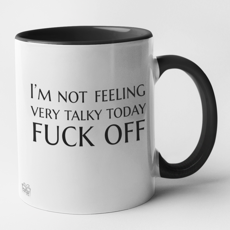 I'm not feeling very talky today ...