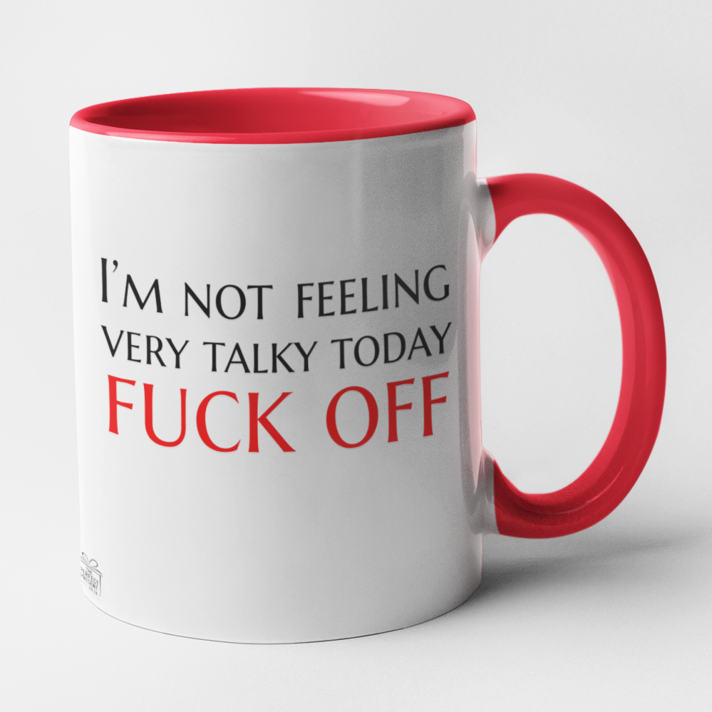 I'm not feeling very talky today ...