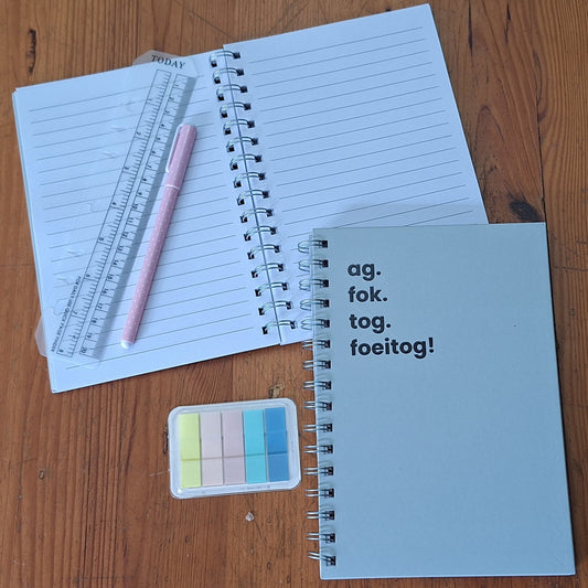 ag. fok. tog. foeitog! A5 Notebook