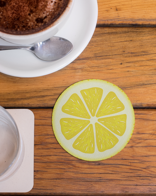 Citrus Round Coaster Set