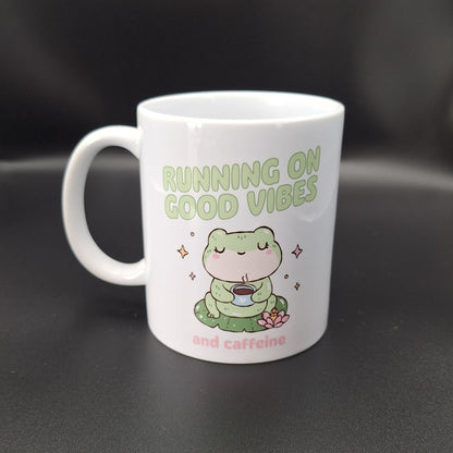 Running on Good Vibes ... and Caffeine