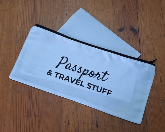 Passport and Documents | Long Travel Bag