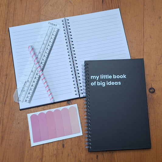 my little book of big ideas A5 Notebook
