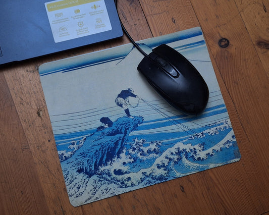 Hokusai Artwork 3 Mousepad