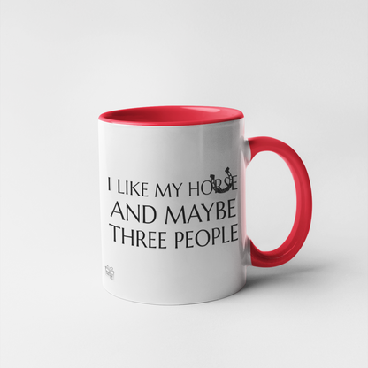 I like my Horse and maybe three people