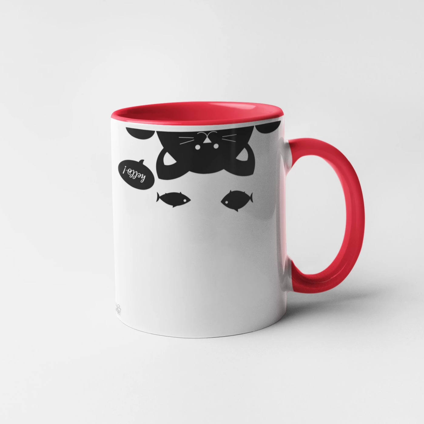 Peek-a-boo cat 1