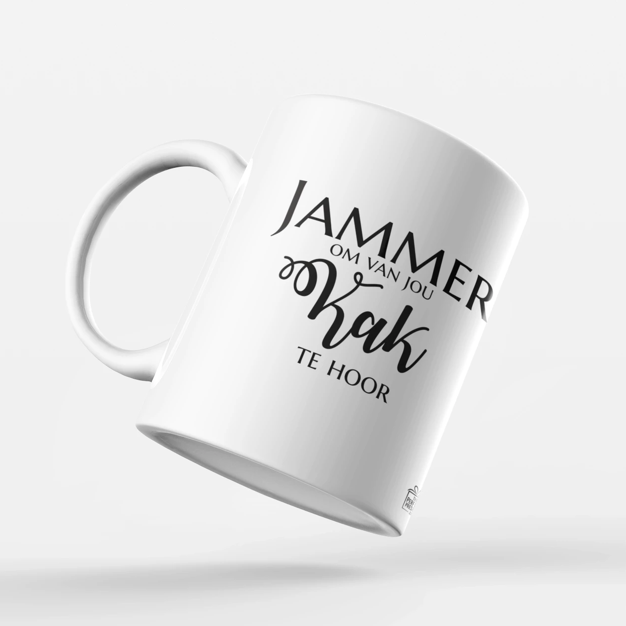 Jammer om van jou kak te hoor