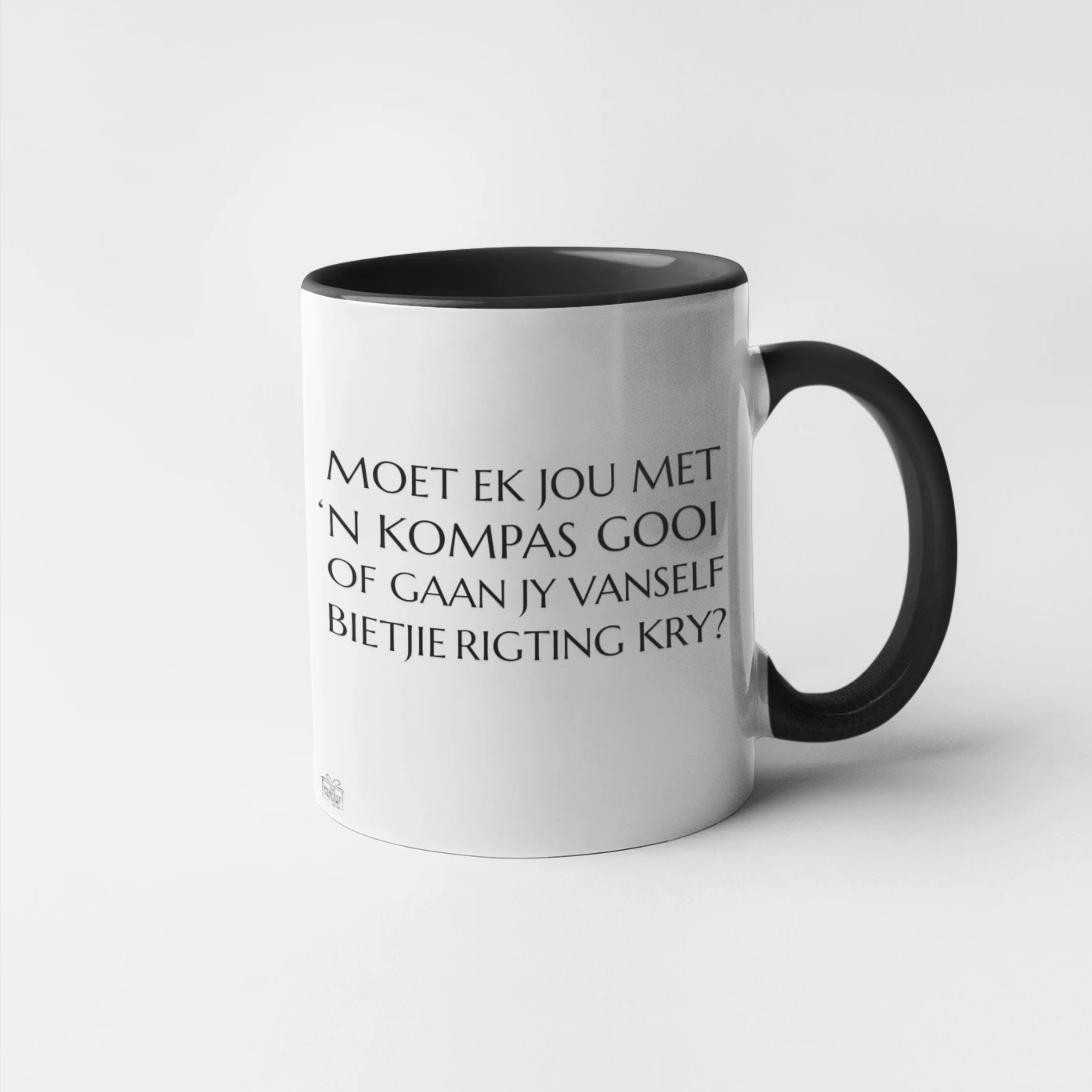 Moet ek jou met n kompas gooi