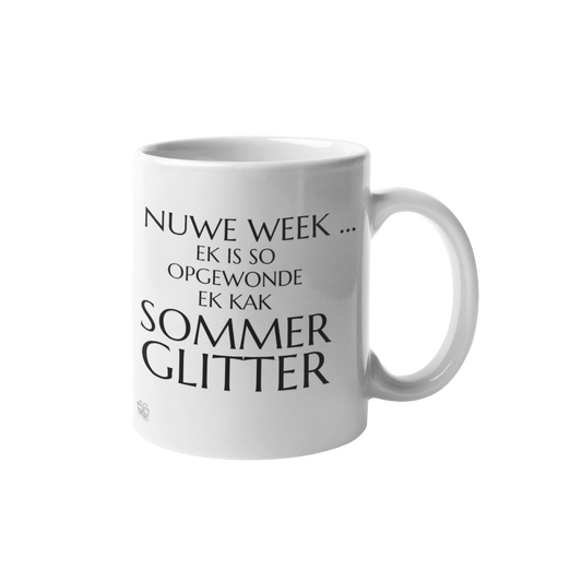Nuwe week ... ek is so opgewonde
