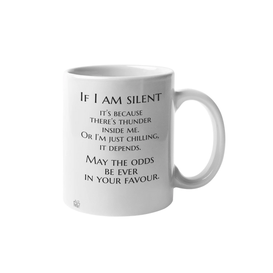 If I am silent ... may the odds be ever