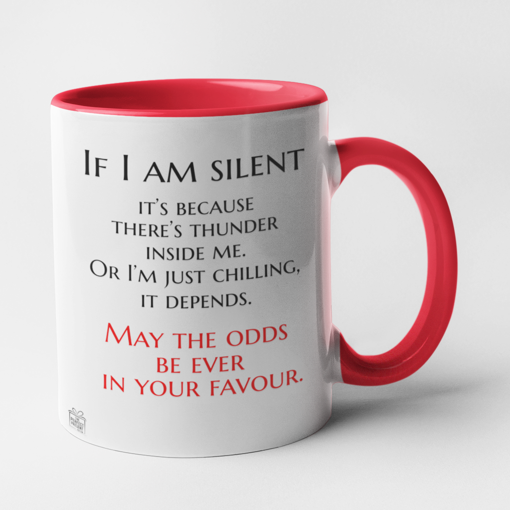 If I am silent ... may the odds be ever