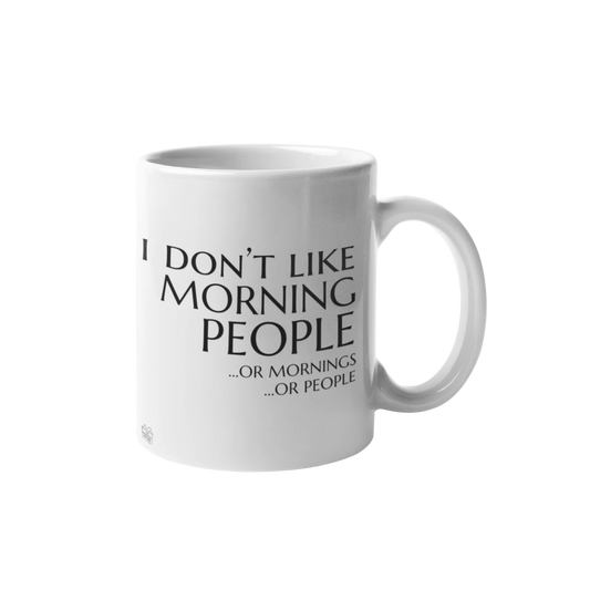 I don't like morning people ...